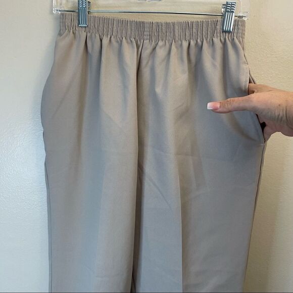 Vintage Bonworth|Petite Small | elastic waistband| pockets| Straight leg - Picture 10 of 10